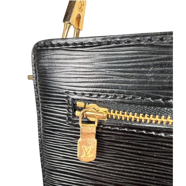 Louis Vuitton Pochette Thames Epi Leather Black 202293298
