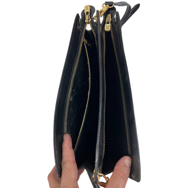 Louis Vuitton Brown Epi Leather Pochette Art Deco Envelope Clutch Bag –  Bagriculture
