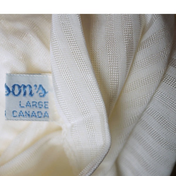 Vintage 1930s Striped Rayon Under Shirt Slip Ladies Underwear Watsons Canada